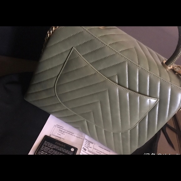 Chanel Coco Handle bag Maxi - Picture 5 of 7